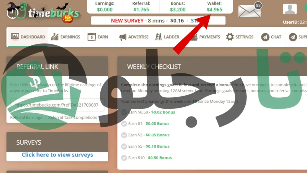 موقع Timebucks